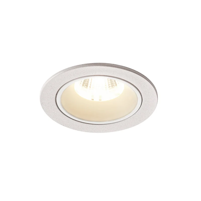 SLV NUMINOS DL S, Indoor LED Deckeneinbauleuchte weiß/weiß 4000K 20°