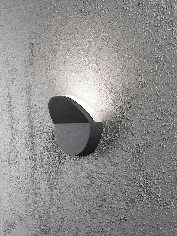 Konstsmide Matera Wandleuchte HighPowerLED, anthrazit
