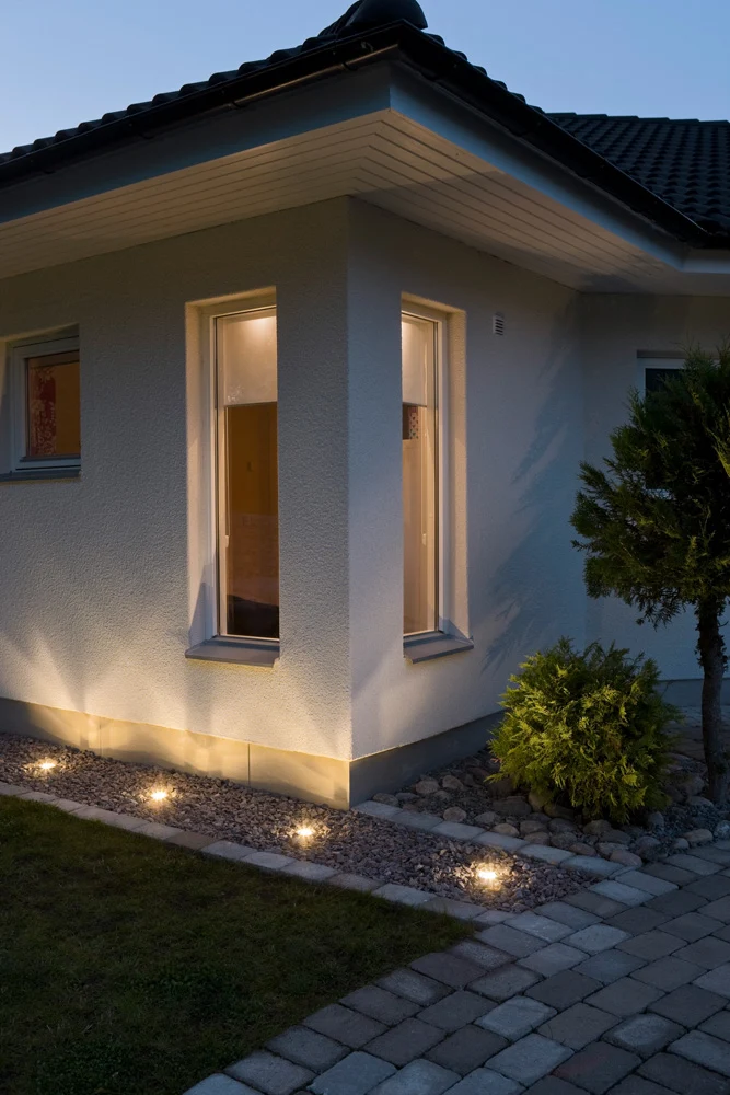 Konstsmide Spot Einbaustrahler Ground silber