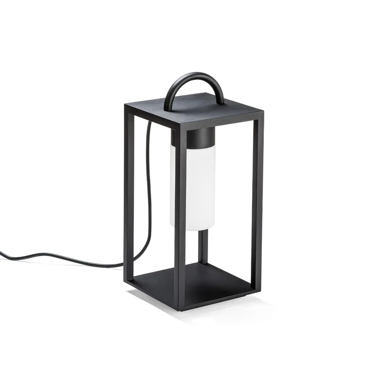Konstsmide Bologna Boden Laterne High Power LED 7W schwarz