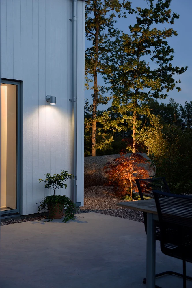 Konstsmide Ull Wandleuchte galvanisiert LED 1x8W schockresistent