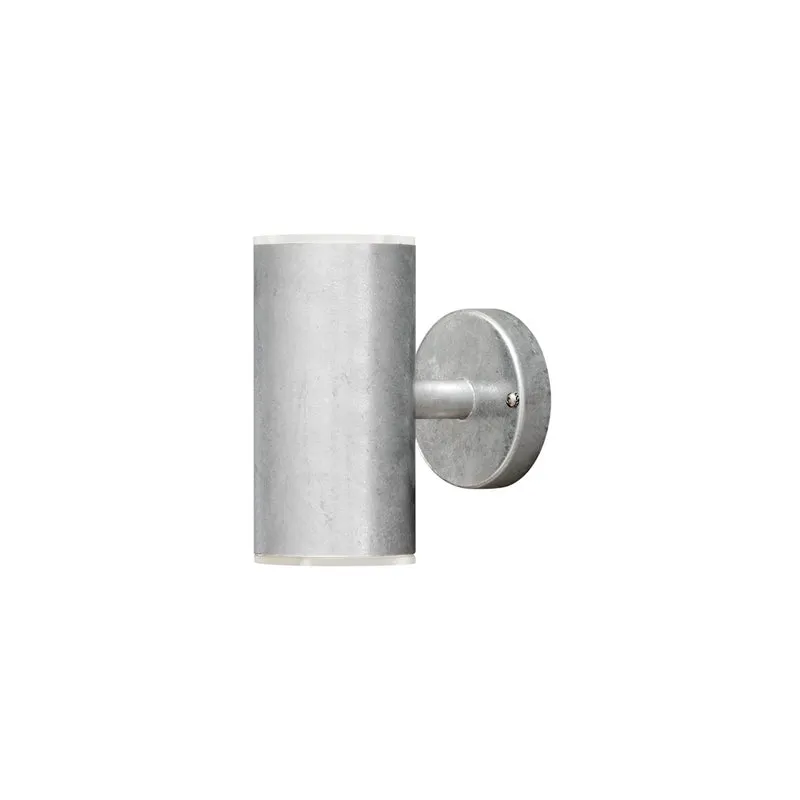 Konstsmide Ull Wandleuchte galvanisiert LED 2x8W schockresistent