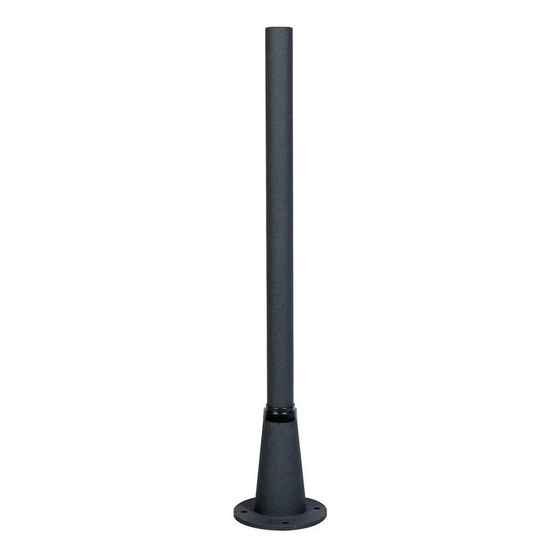 Konstsmide Pfahl Persius, schwarz, matt, Aluminium