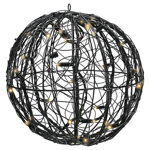 System LED 'Kugel' schwarz 465-97