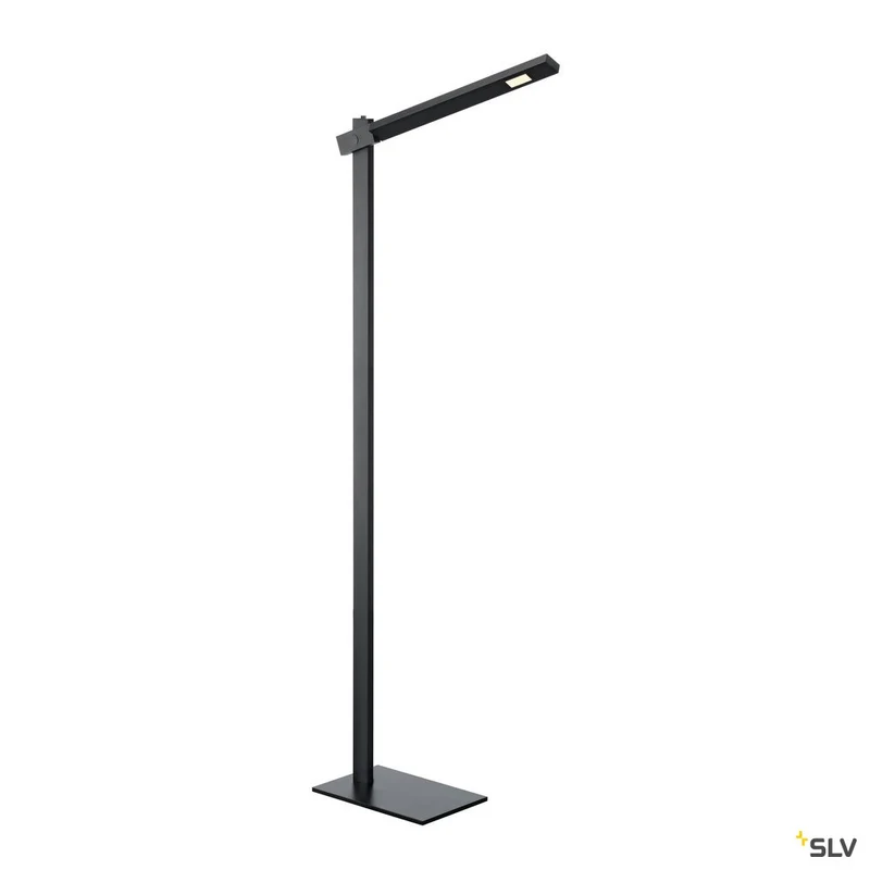 SLV MECANICA PLUS FL, Indoor LED Stehleuchte, 2700-6500K, schwarz