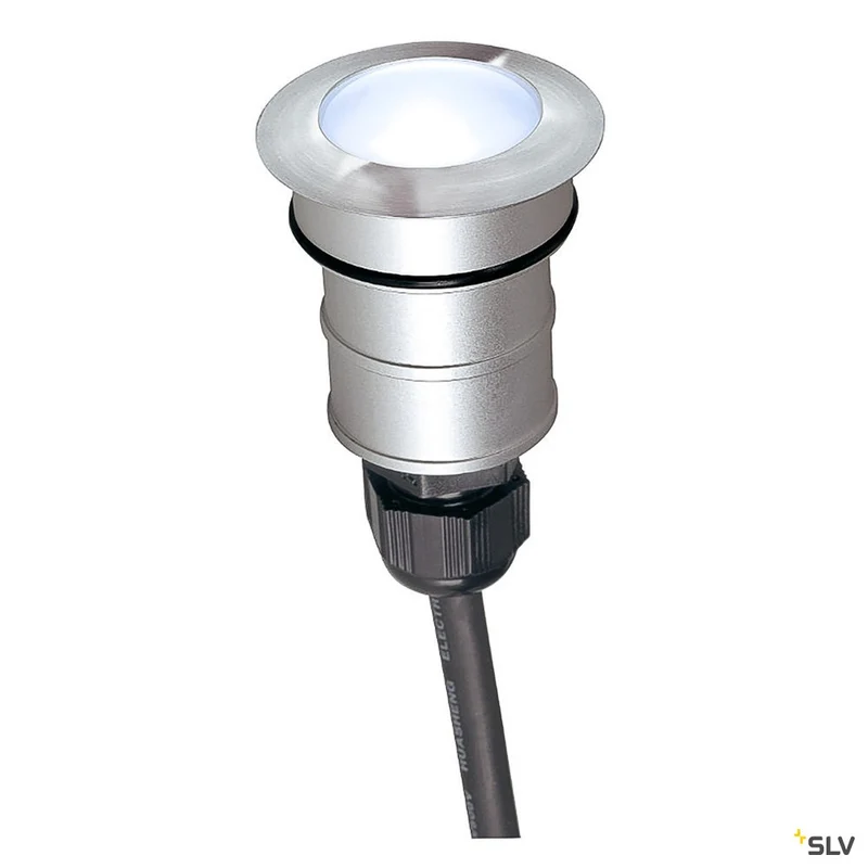 SLV POWER TRAIL-LITE, Outdoor LED Bodeneinbauleuchte, Edelstahl 316, 4000K, IP67