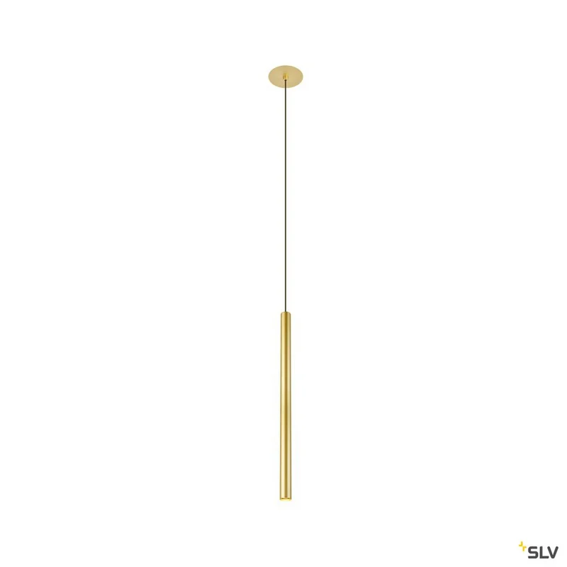 SLV HELIA 30 PD, LED Indoor Pendelleuchte, soft gold, 3000K, Einbauversion