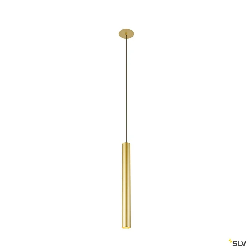 SLV HELIA 40 PD, LED Indoor Pendelleuchte, soft gold, 3000K, Einbauversion