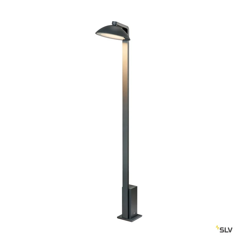 SLV MALU Pole, LED Outdoor Stehleuchte, anthrazit, IP44, 3000K