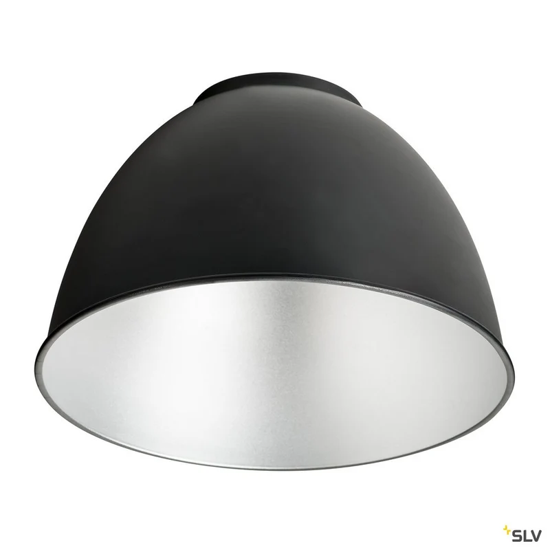 SLV PARA DOME E27, Aluminiumreflektor, schwarz