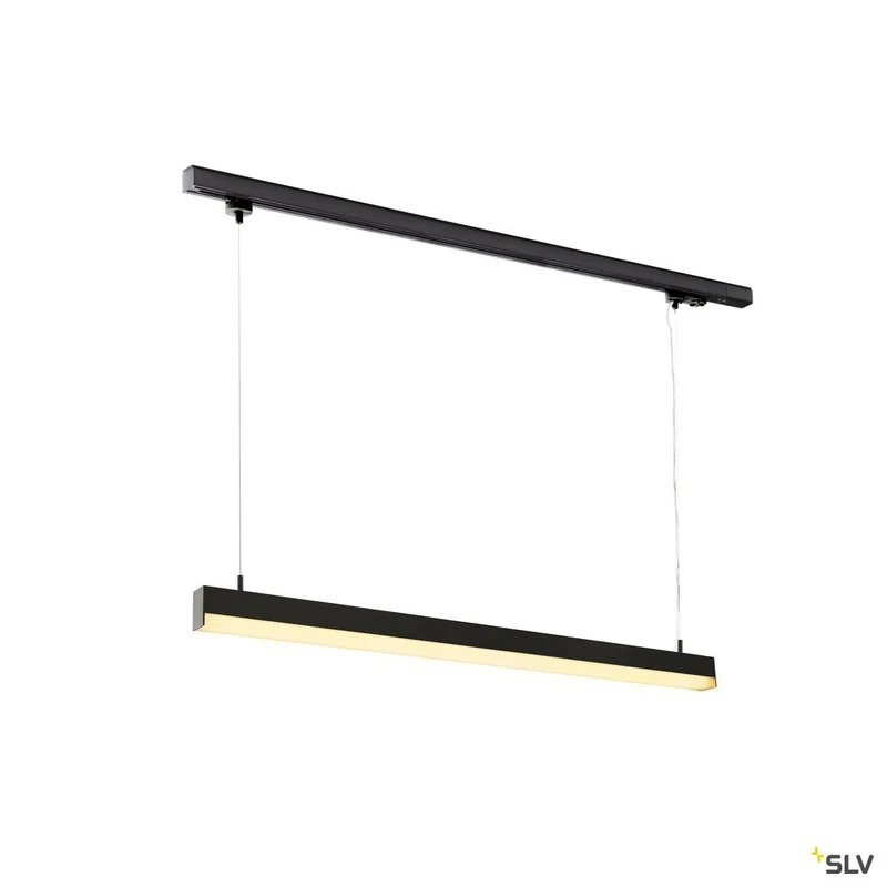 SLV SIGHT TRACK , schwarz, 3000K, 40W, inkl. 3P.-Adapter