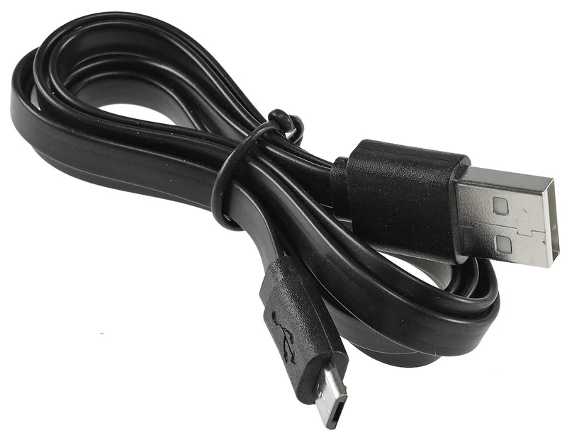 USB-Flachkabel auf Micro-USB, 90cm Lade- & Datenkabel für Handys