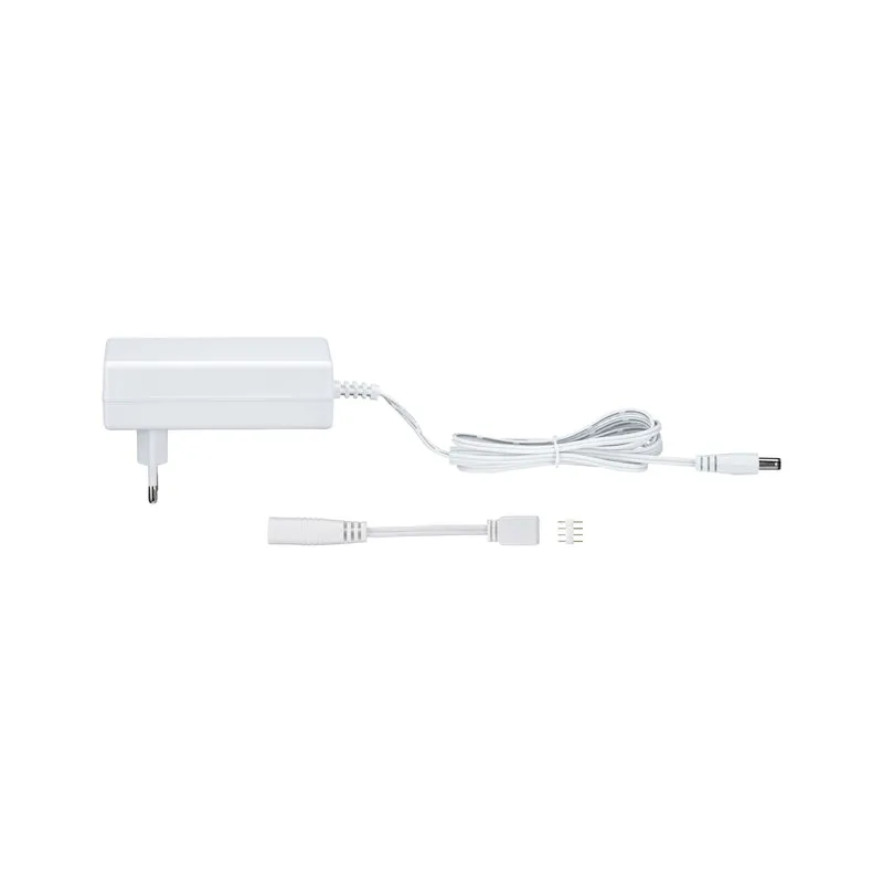 Paulmann Universal LED Power Supply Plug-In 36W 230/12V DC Transformator Weiß Kunststoff