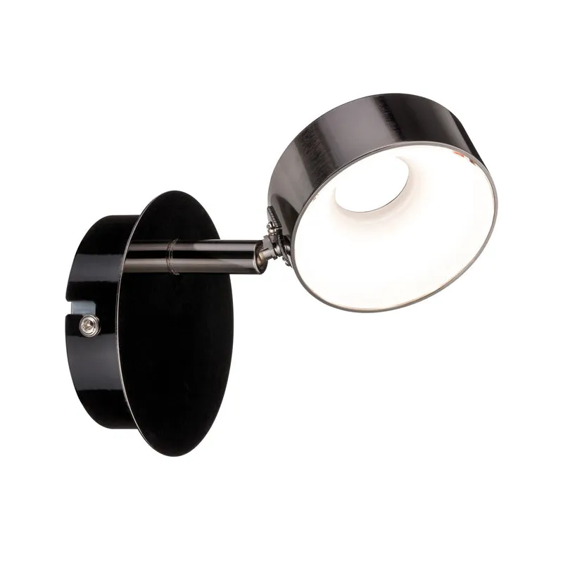 Paulmann Spotlight Funnel 1x6W Schwarzchrom/Chrom 230V Metall dimmbar