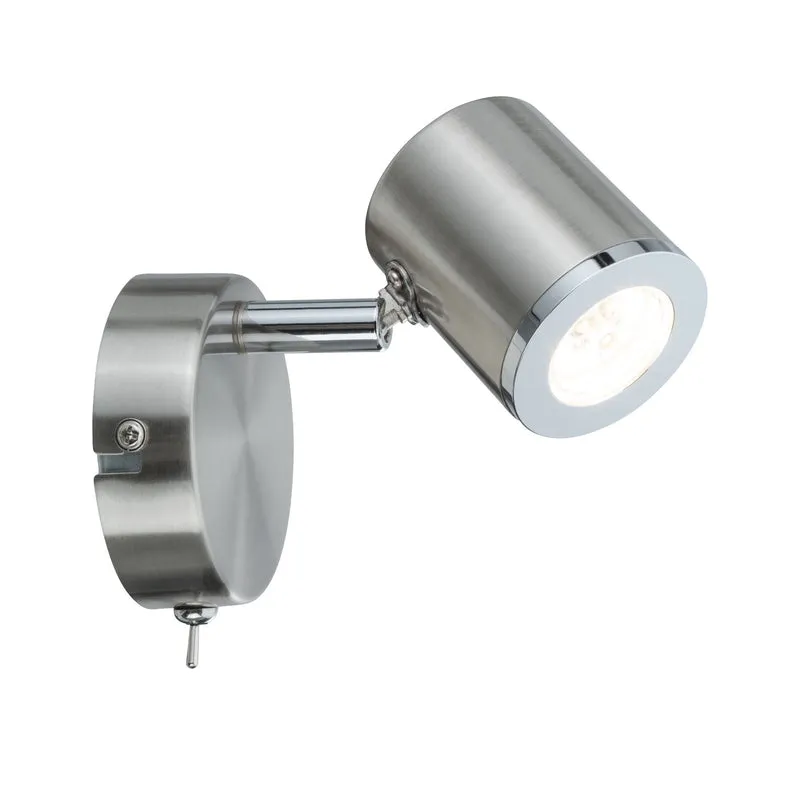 Paulmann Spotlight Tumbler 1x4,5W Nickel 230V Metall
