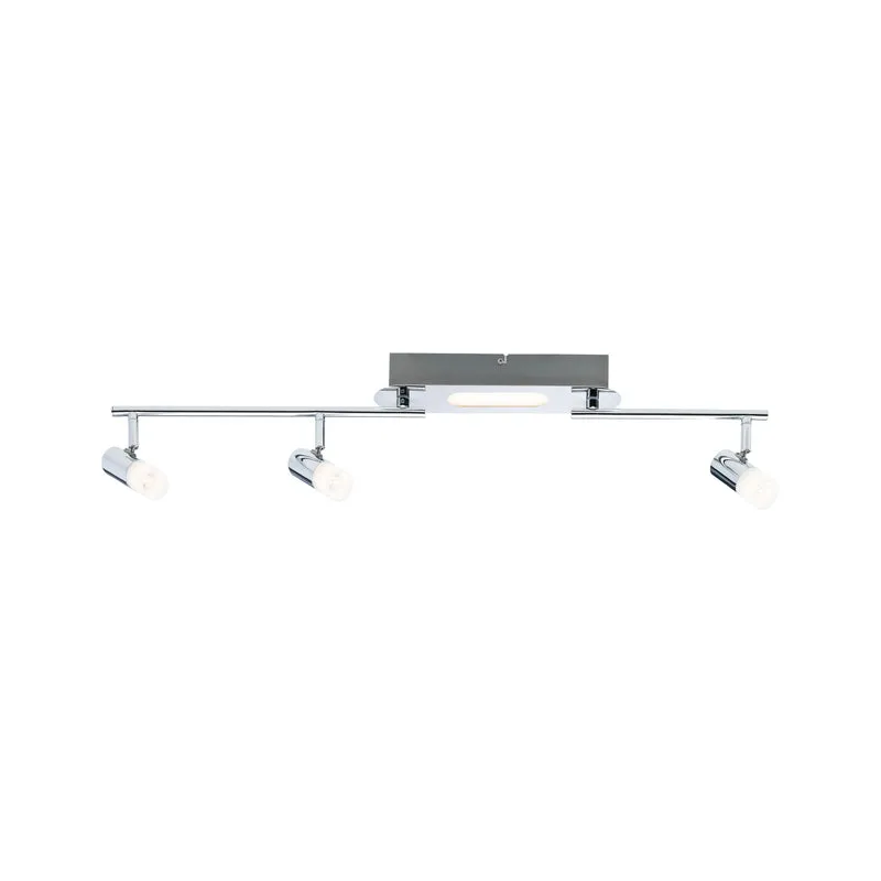 Paulmann Spotlight Lagoon Stange 1x5W+max3x10W G9 Chrom 230V Metall