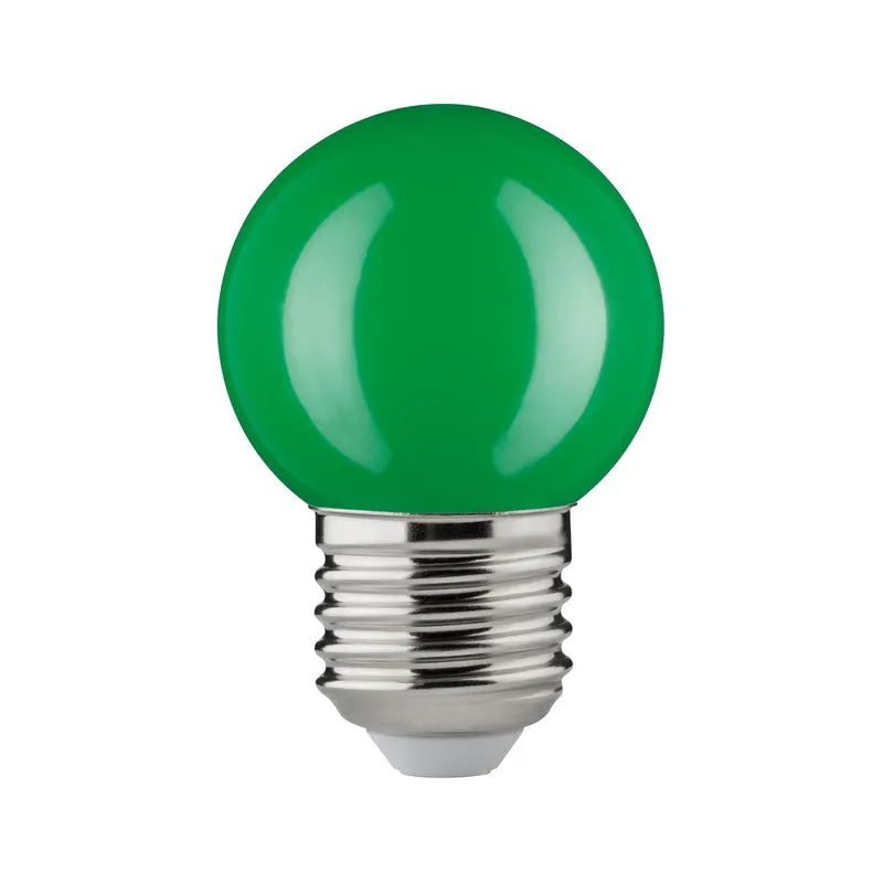 Paulmann LED Tropfen 2W E27 230V Grün schlagfest