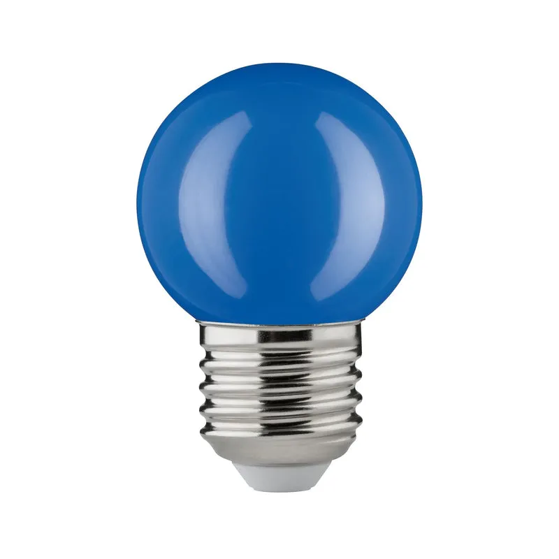 Paulmann LED Tropfen 2W E27 230V Blau schlagfest