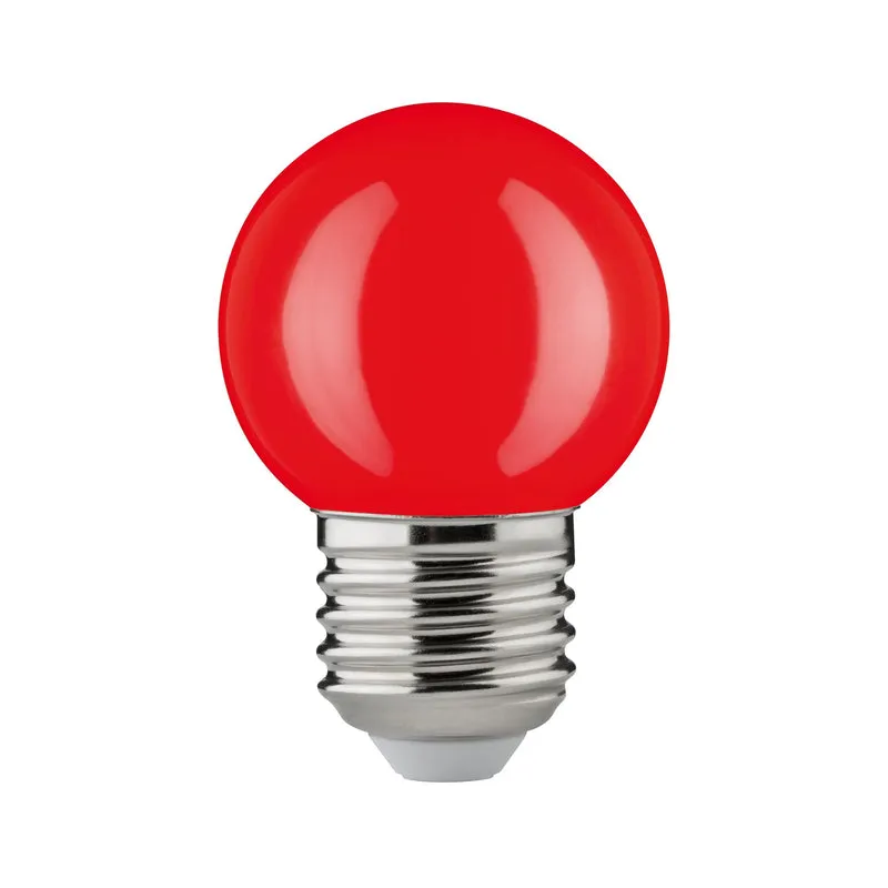 Paulmann LED Tropfen 2W E27 230V Rot schlagfest