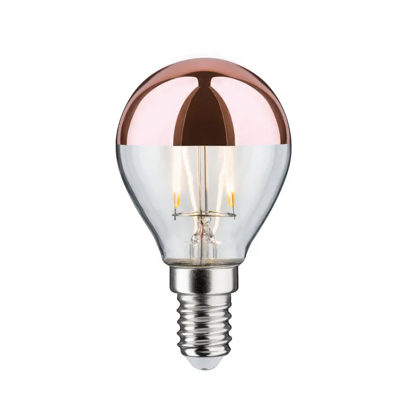 Paulmann LED Tropfen 2,5W E14 230V Kopfspiegel Kupfer 2700K