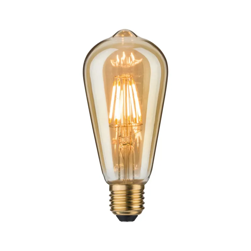 Paulmann LED Rustika (ST64) 7,5W E27 230V Gold 2500K