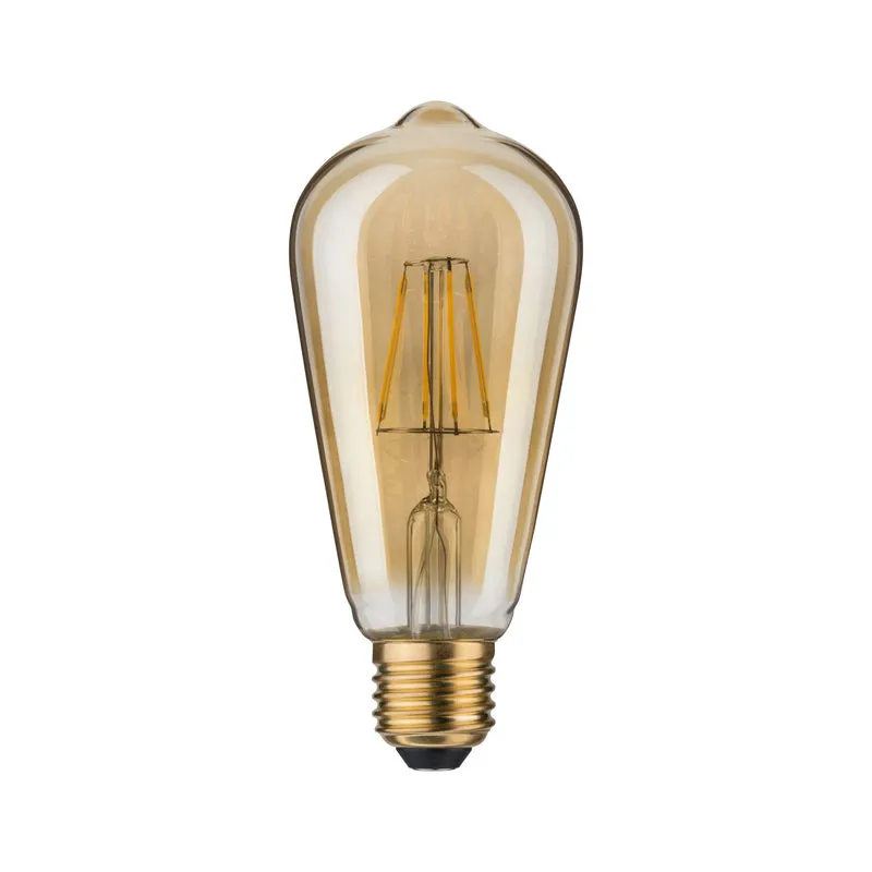 Paulmann LED Rustika (ST64) 5W E27 230V Gold 2500K