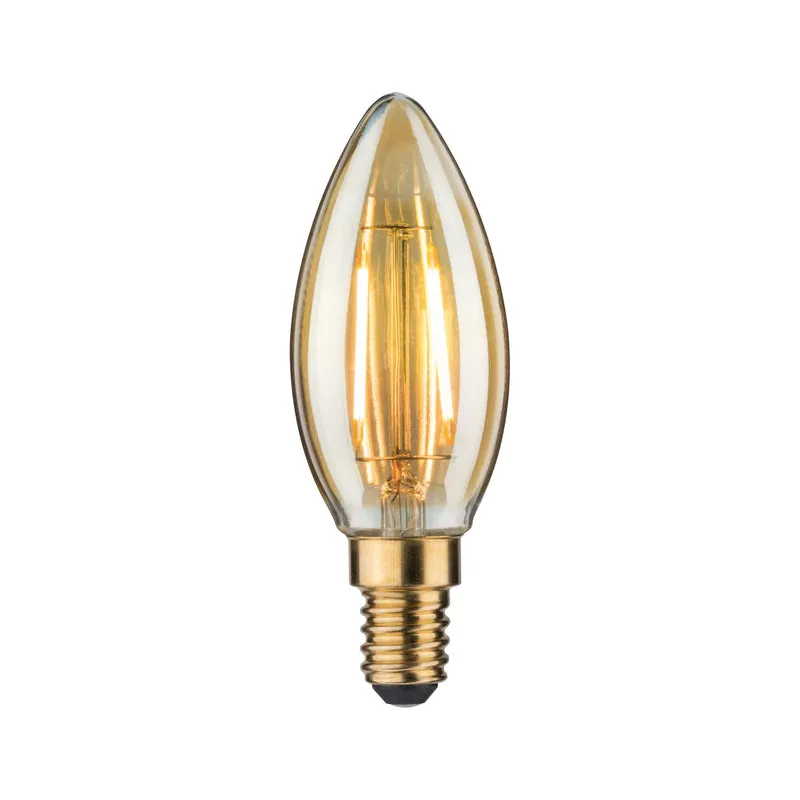 Paulmann LED Kerze 2,5W E14 230V Gold 2500K