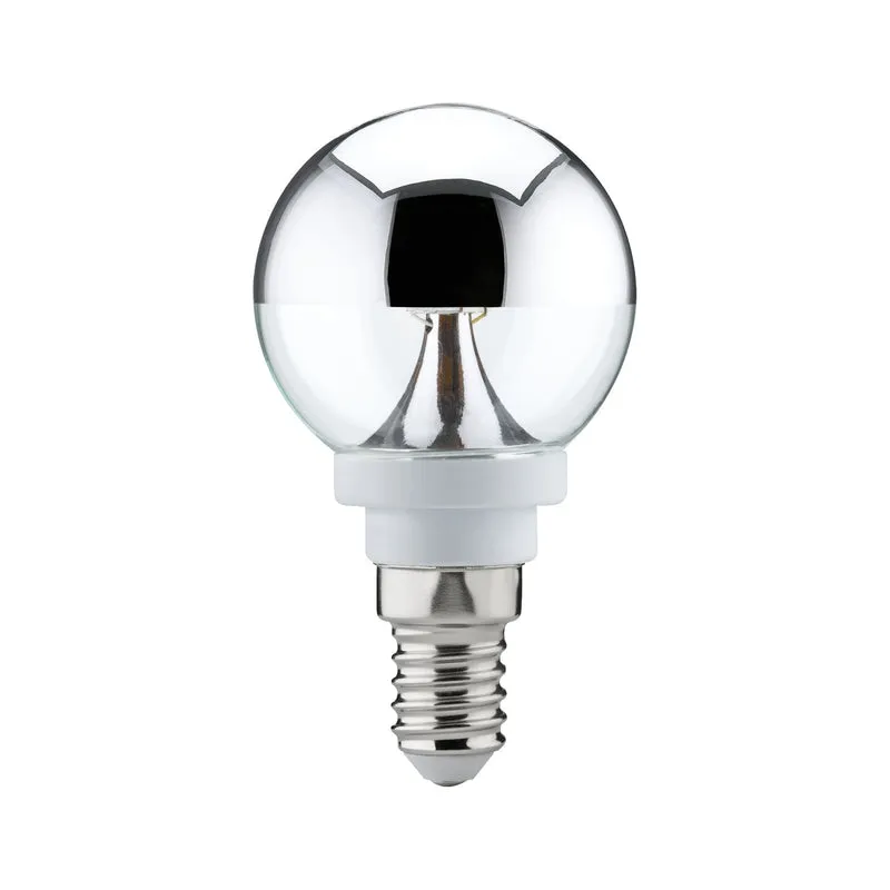 Paulmann LED Tropfen Kopfspiegel 2,5W E14 230V Silber 2700K