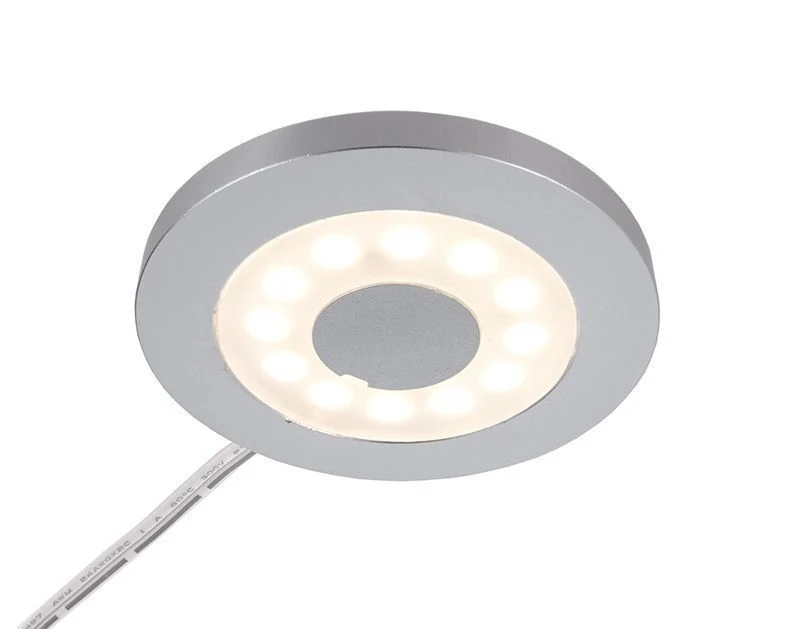 Deko-Light Paty Rund 2,5W Silbergrau RAL 7001