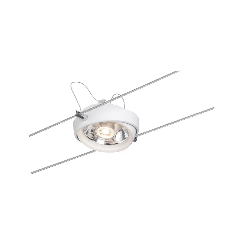 Paulmann WireSystem Spot Powerline II 1x8W G53 Weiß 230/12V 80VA Metall/Kunststoff