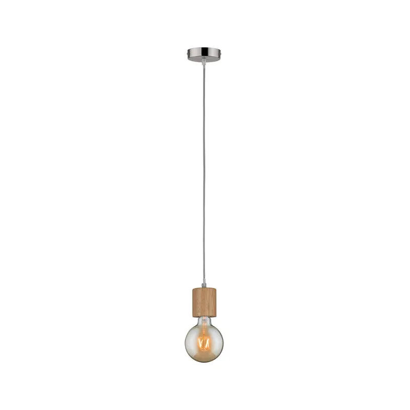 Paulmann Neordic Talin Pendelleuchte max 1x20W E27 Holz/Eisen geb 230V Holz/Metall