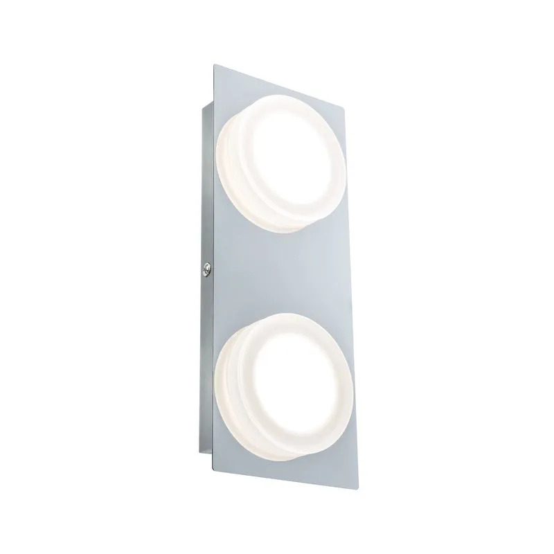 Paulmann WallCeiling Doradus IP23 LED 2x4,7W Chrom 230V Metall/Kunststoff