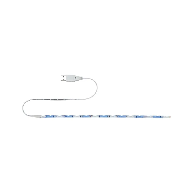 Paulmann Function USB-Strip 30cm Blau/Weiß 1,5W 5V Weiß Metall/Kunststoff