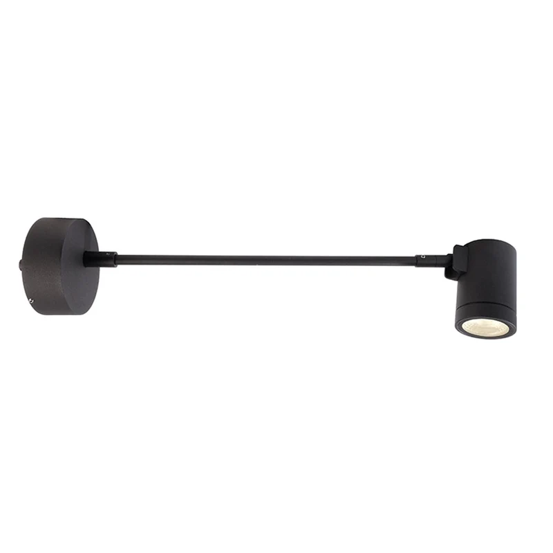 Deko-Light Wandleuchte Louise II 7W 3000K 510lm Dunkelgrau