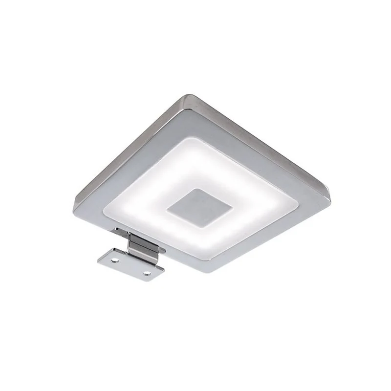 Deko-Light Spiegel Eckig 4,5W silberfarben Chrom