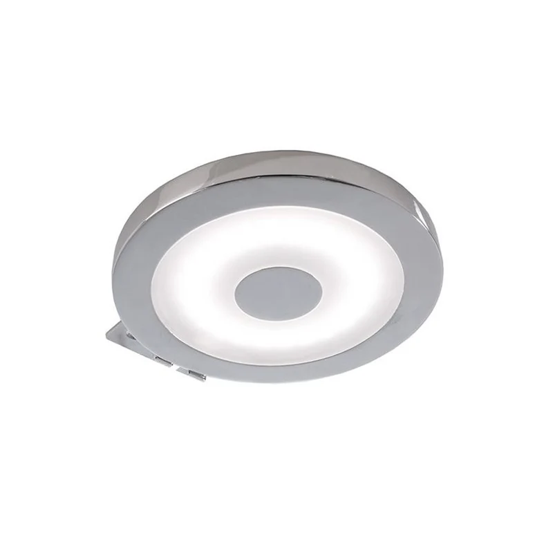 Deko-Light Spiegel Rund 4,5W silberfarben Chrom