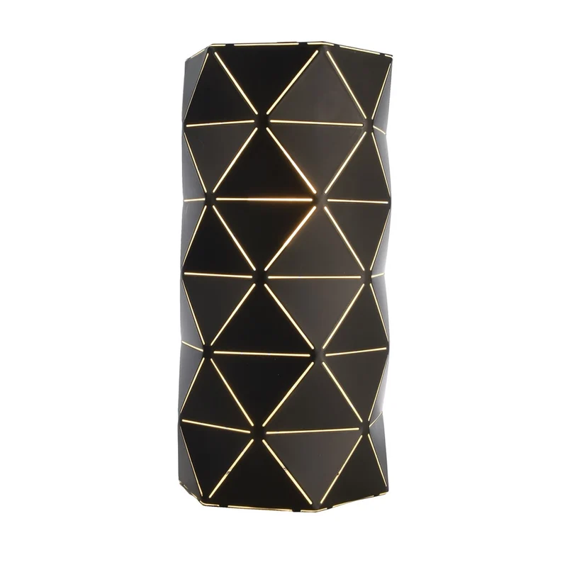 DEKOLIGHT 341217 Wandleuchte schwarz 2xE14 40W 341217