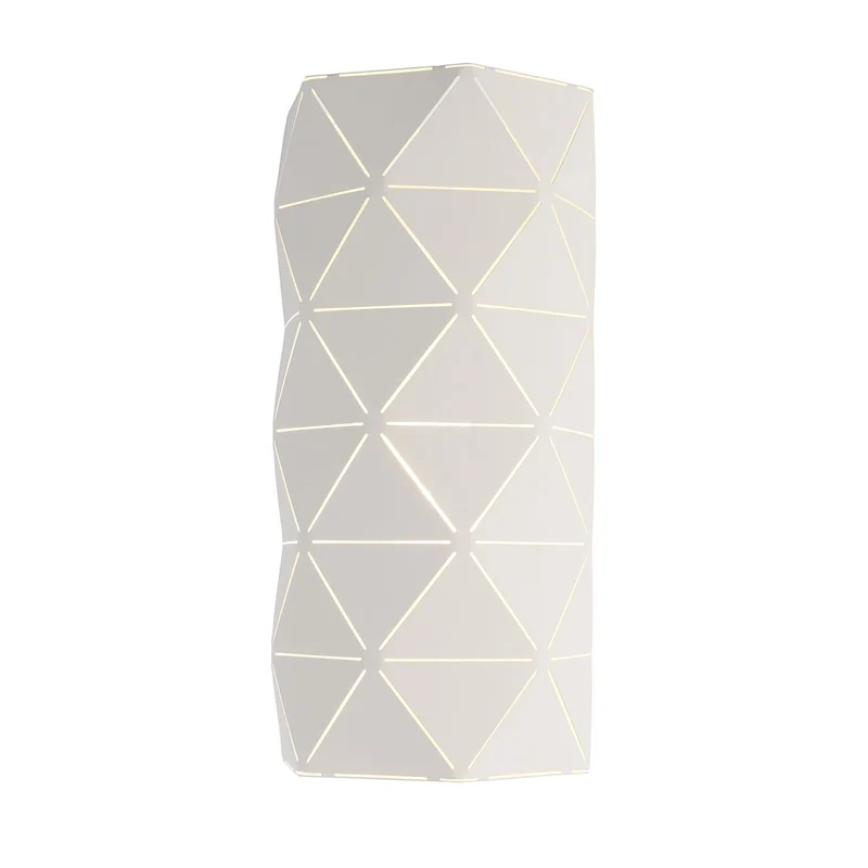 DEKOLIGHT 341216 Wandleuchte weiß 2xE14 40W 341216