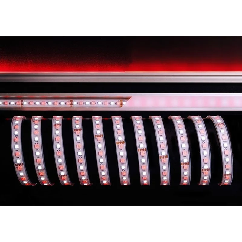 Deko-Light 5050-96-24V-RGB+6200K-5m-Silikon 115W Weiß