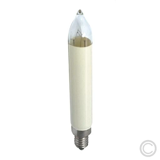 EGB Schaftkerzen 8V/3W E10 reinweiß