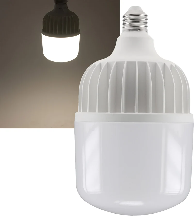LED Jumbo Lampe E27 50W "G500n" 4538lm, 4000K,neutralweiß, ØxH 12x21,5cm