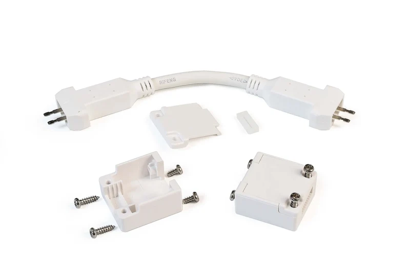 Deko-Light Flex Verbinder für 230V LED Stripee Weiß