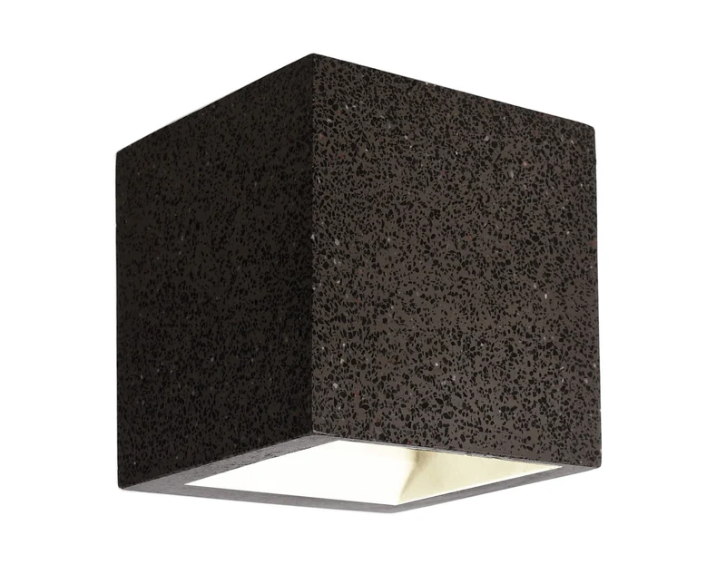 Deko-Light Abdeckung für Mini Cube Base Grau Granit