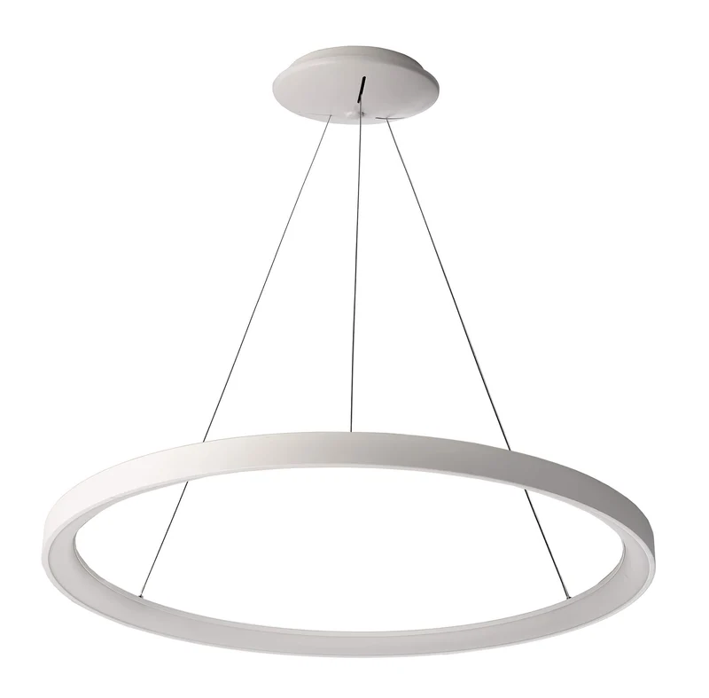 Deko-Light Merope 780mm 60W Verkehrsweiß RAL 9016 sandgestrahlt