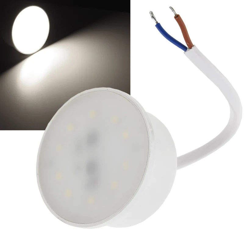LED-Modul "Piatto W3" neutralweiß 120°, 4200K, 230V, 3W, 250lm, 50x24mm