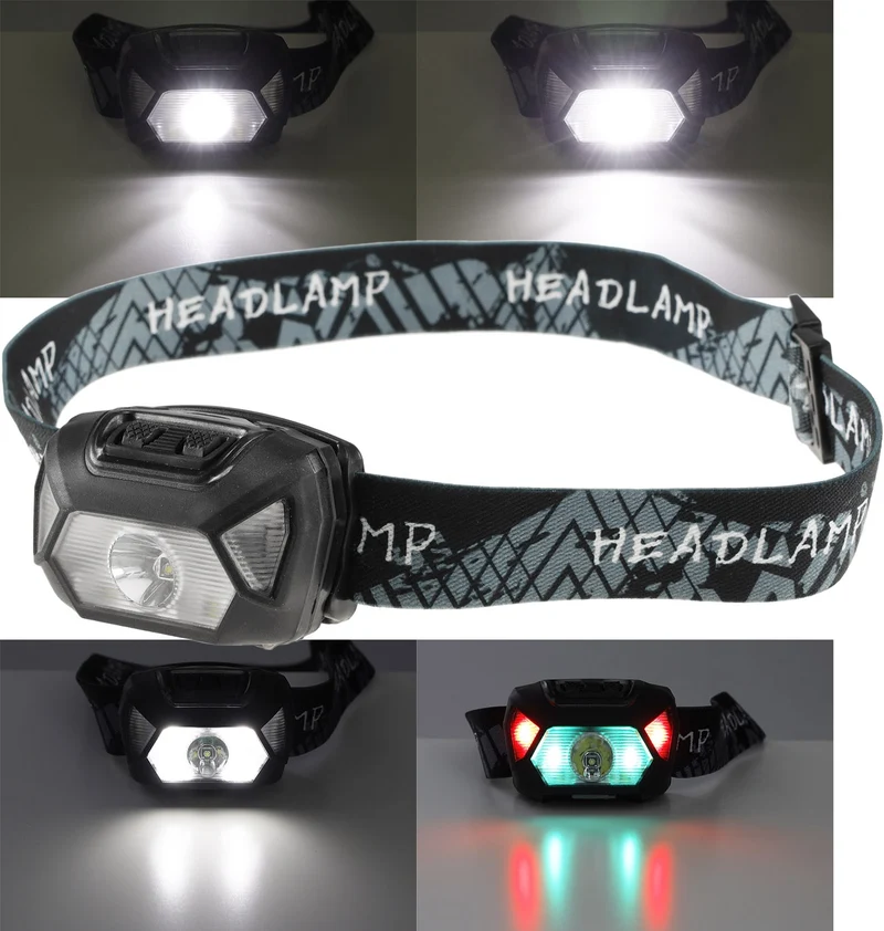 LED-Stirnlampe "CTX-Head 6" 5W, 200lm, für 3x AAA Micro-Batterie
