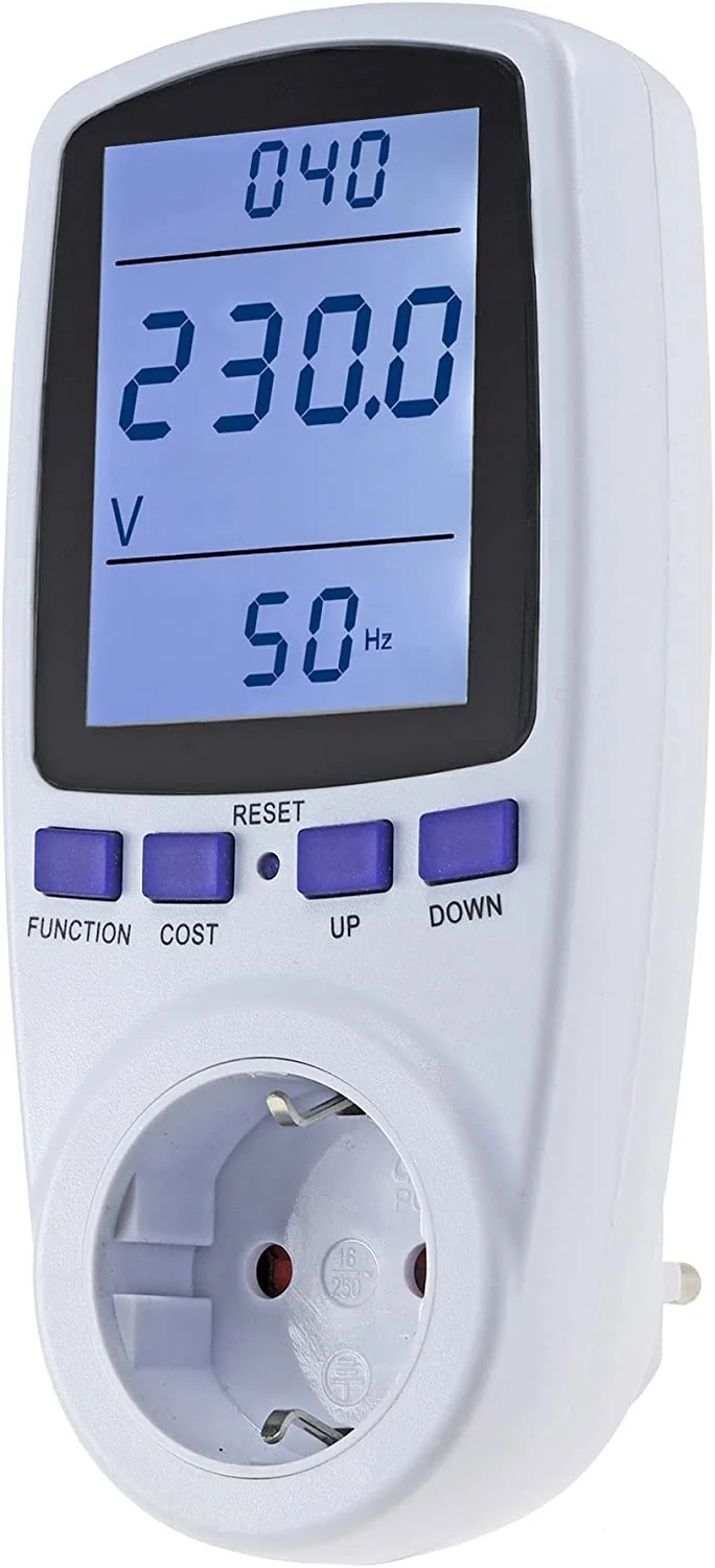 Energiekosten-Messgerät "CTM-900" LC-Display, Messung bis zu 3680W