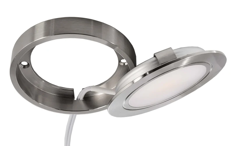 Deko-Light Baham II 2W Silber gebürstet