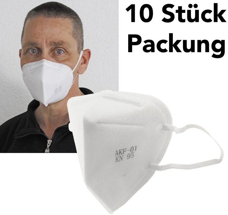 Atemschutzmaske KN95 / FFP2 10er-Pack