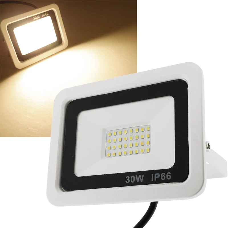 LED-Fluter "CTF-USL 30W" IP65, 30W, 2420lm, 3000K, warmweiß